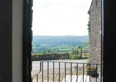 View from Grassington Bunk Barn