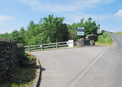 view to Grassington bunk barn