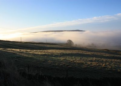 View from Grassington Bunk Barn