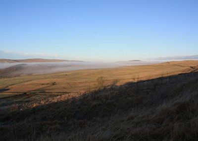 View from Grassington Bunk Barn