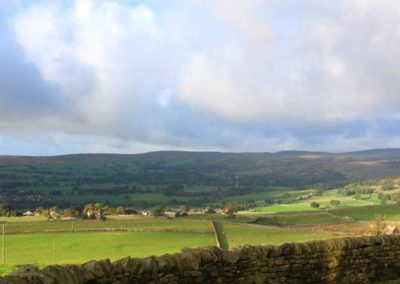 View from Grassington Bunk Barn