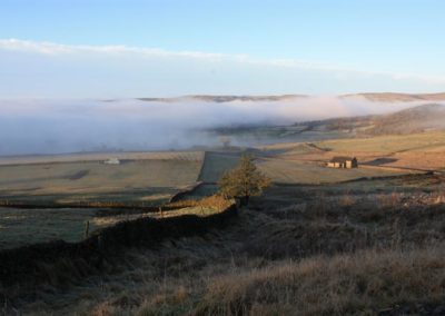 View from Grassington Bunk Barn